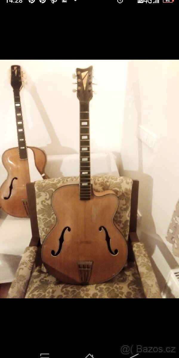 Cremona, Brauer, Stará kytara,Gibson - 2