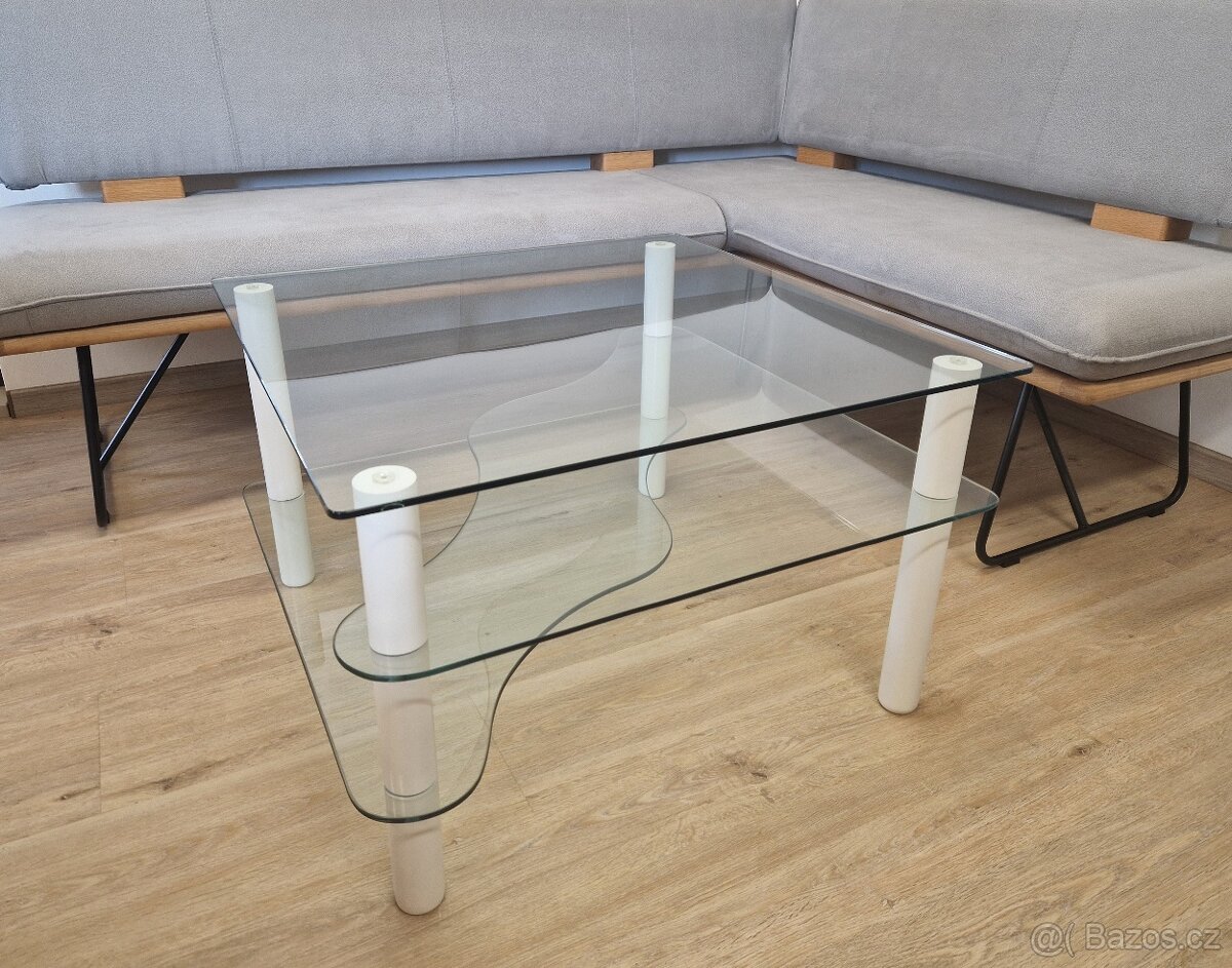 Sleva - Nový konferenční stůl 80x80 cm - 2