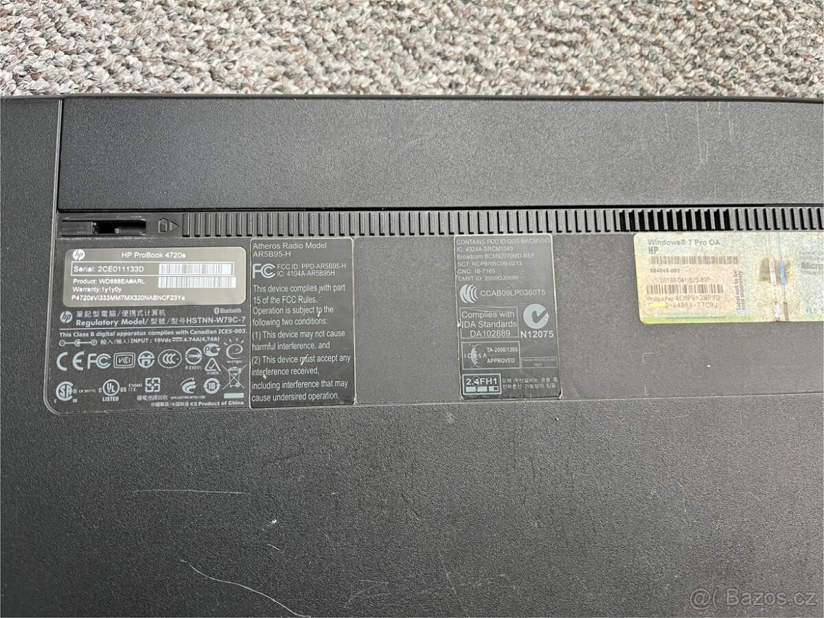 HP ProBook 4720s - 2