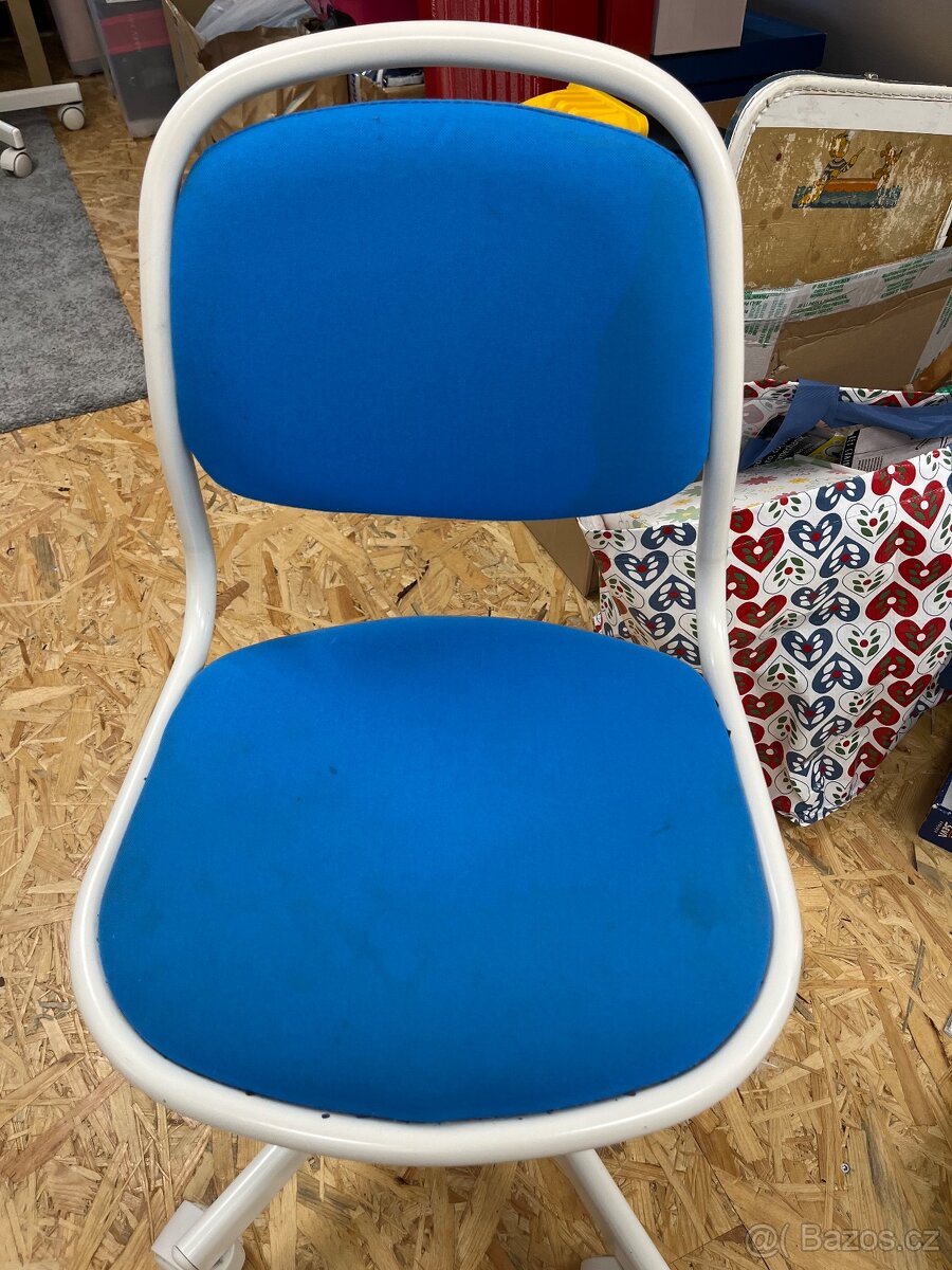 Detska zidle Ikea ÖRFJÄLL modra - 2