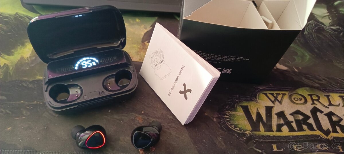 Bezdrátová špuntová sluchátka Axe - 2