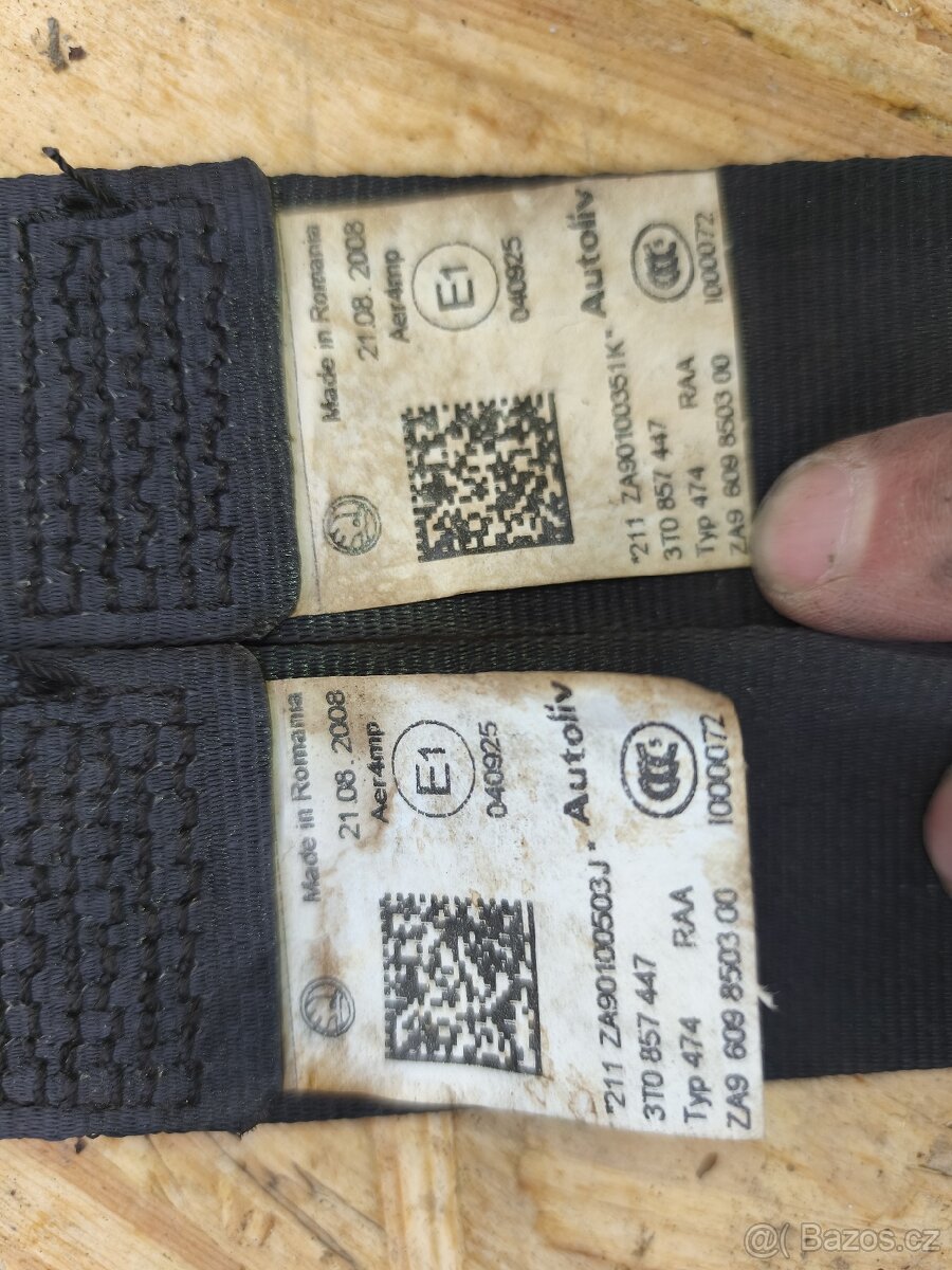 Volkswagen Caddy pásy - 2