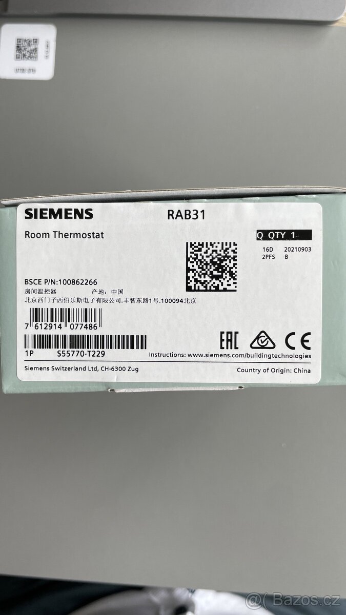 Room thermostat Siemens - 2