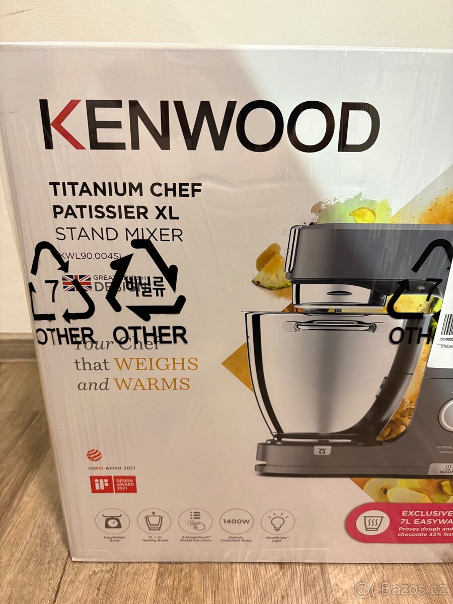 Titanium Chef Patissier XL KWL90.004SI - 2