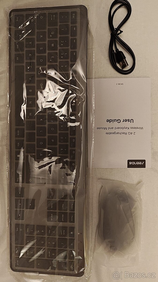 Bezdrátová klávesnice pro Macbook Omoton KB 515 | Černá - 2
