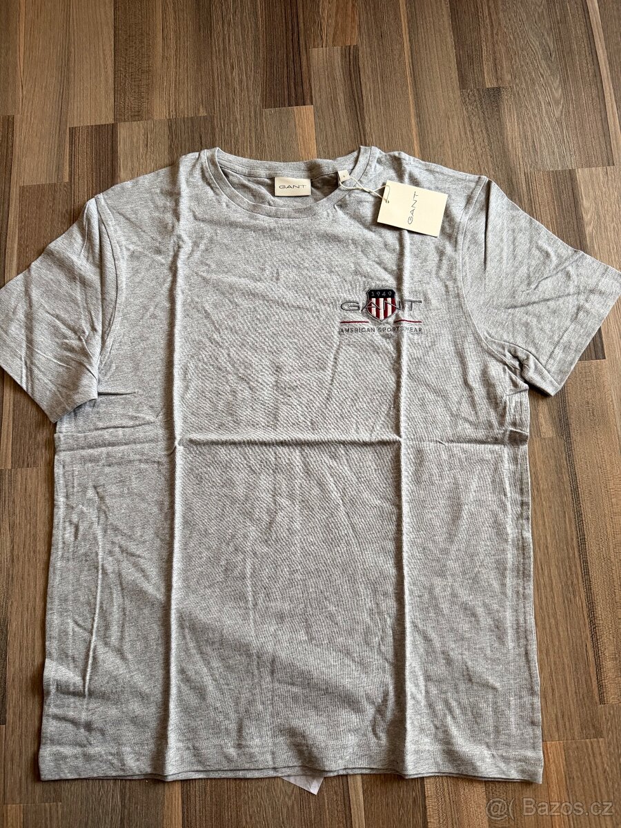 Gant tricko L seda nove - 2