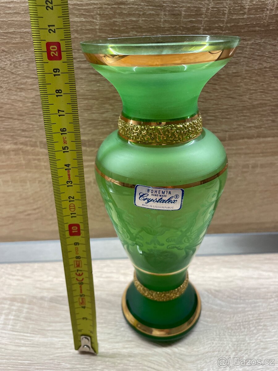 Vázy Bohemia crystal - 2