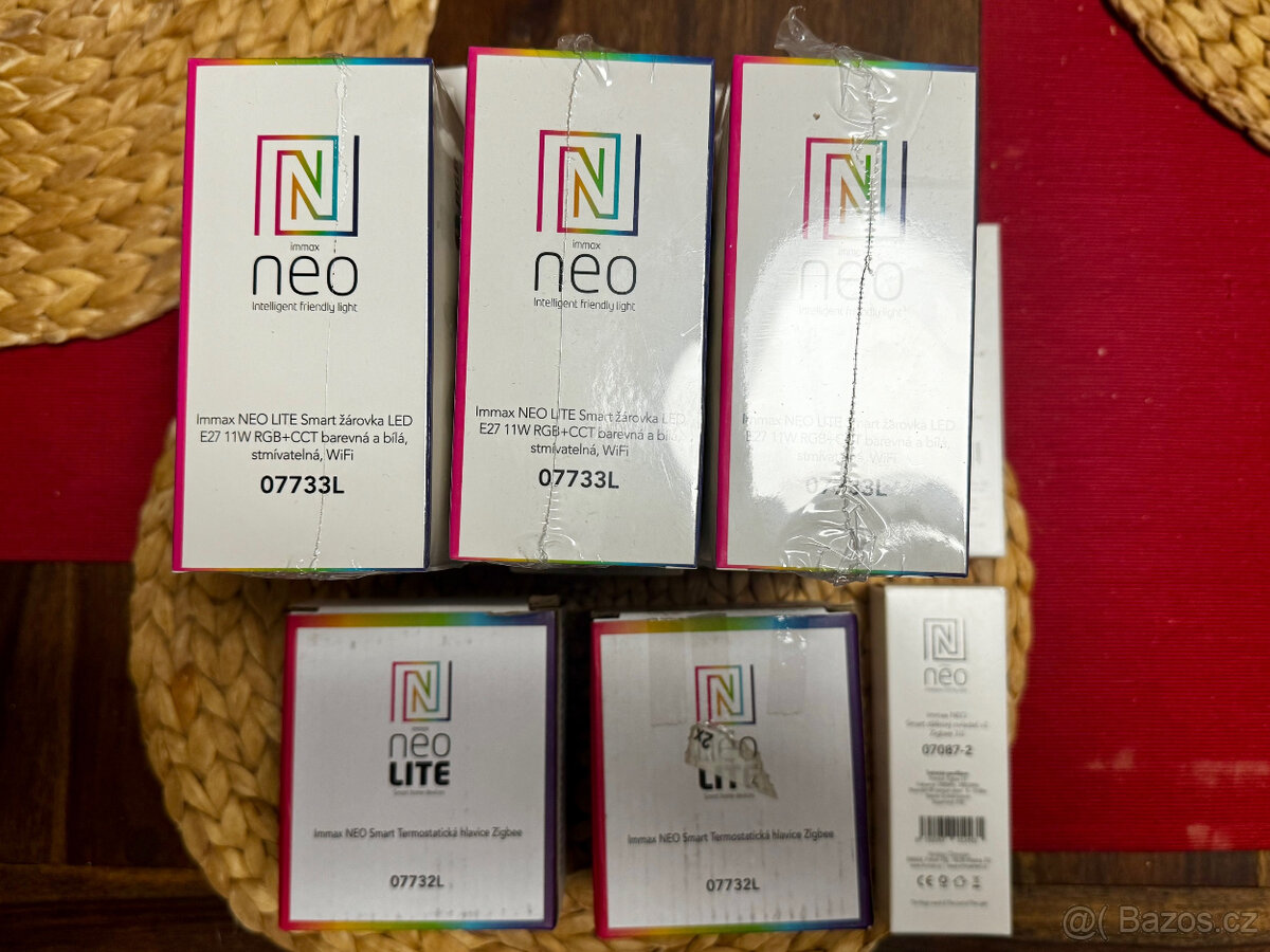 2x chytrá termostatická hlavice Immax NEO Smart - 2