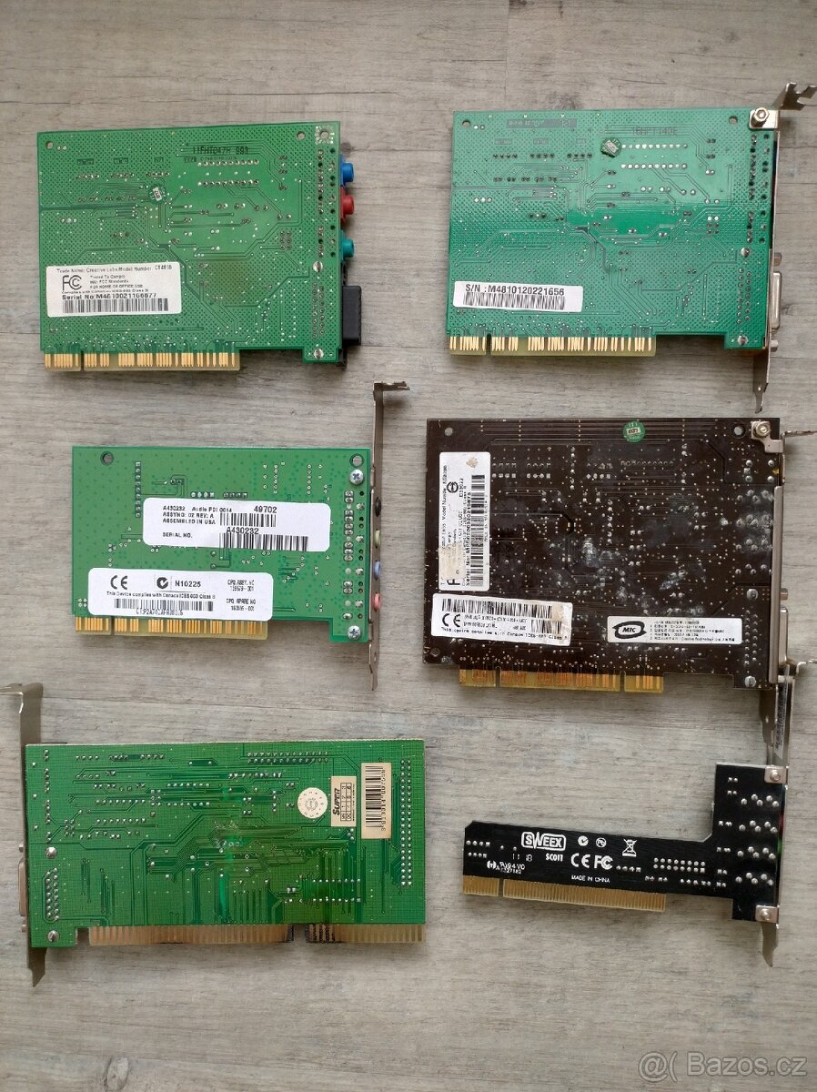 Staré zvukové karty - 2