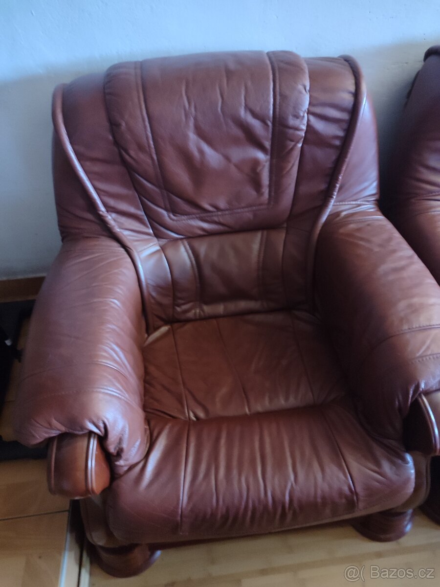 Kožená sedačka - 2