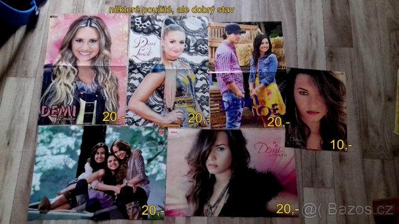 Prodám sbírku plakátů DEMI LOVATO (4. část) - 2