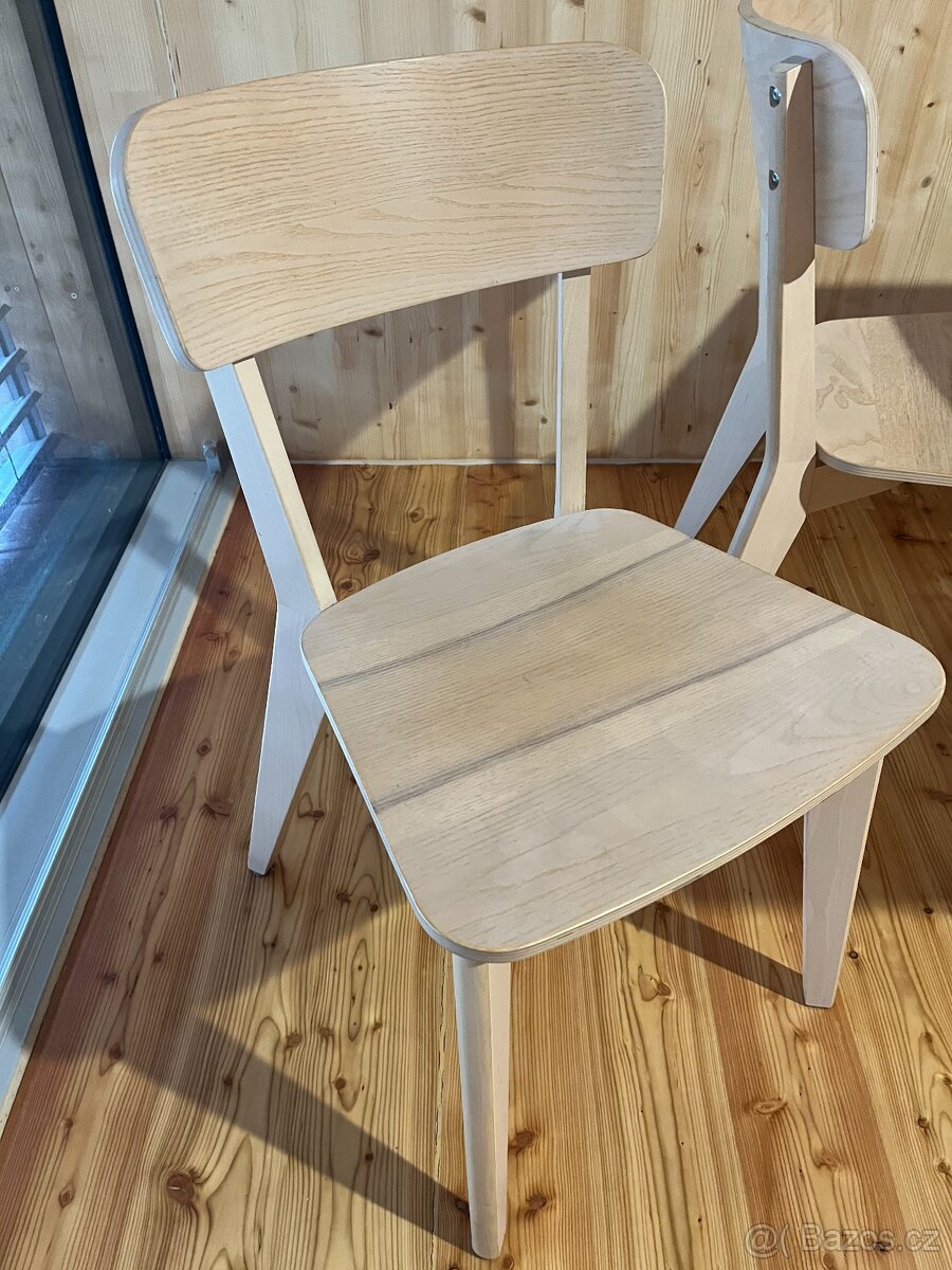 2 x kusy židle, jasan - 2