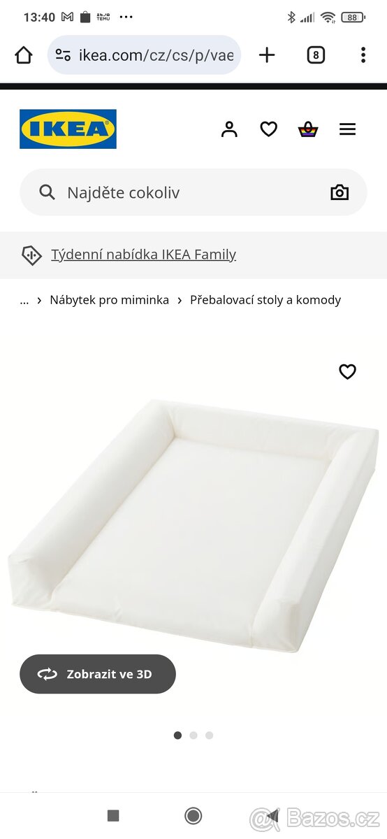 Přebalovací pult a podložka - 2