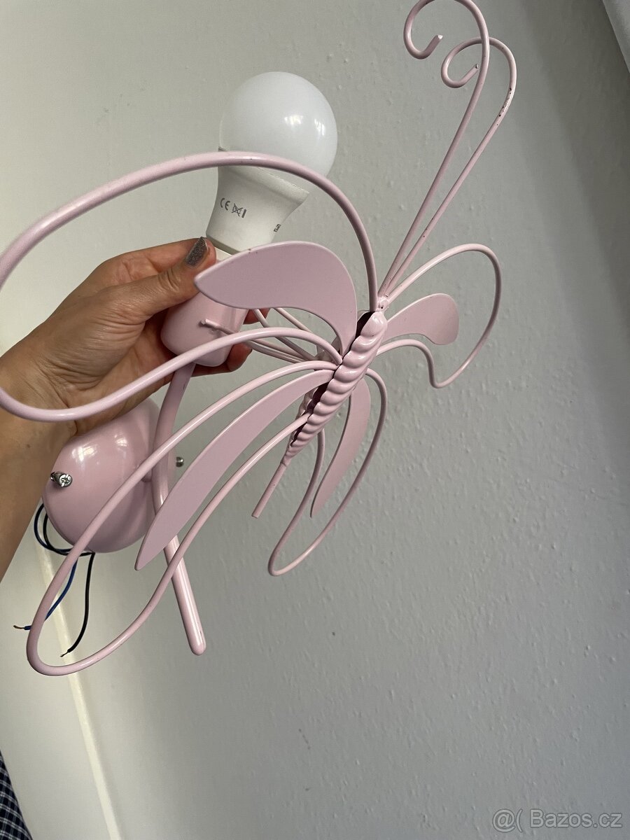 dětský lustr - motýl - 2