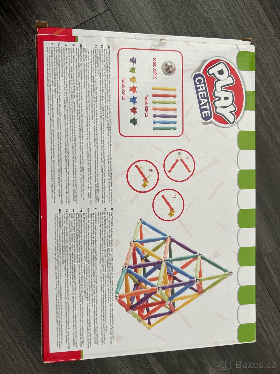 magnetická stavebnice - 2