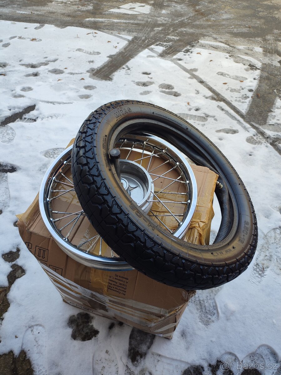 Nové kolo Jawa 250, 350 panelka - 2