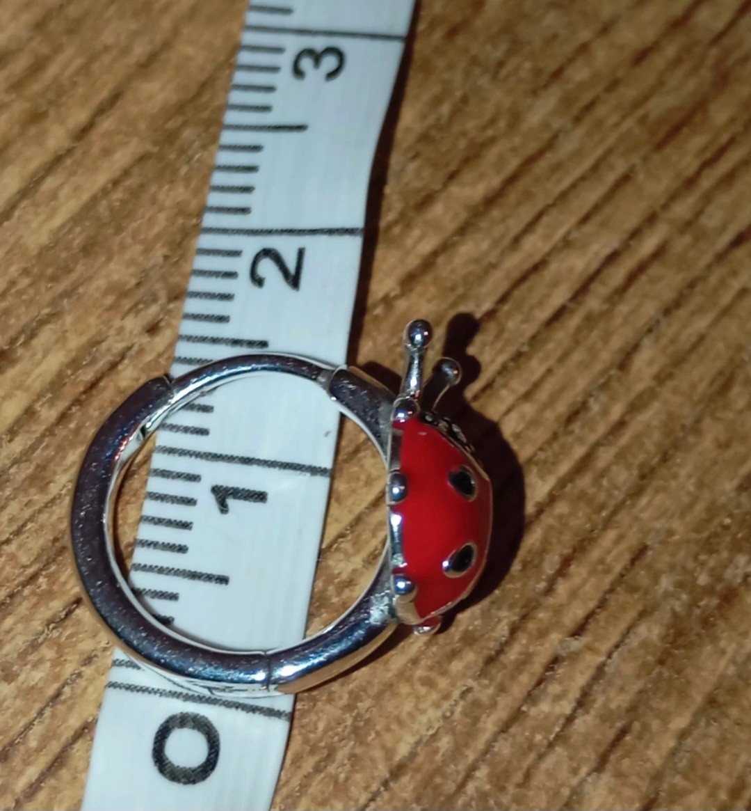 Dětské stříbrné náušnice - 2