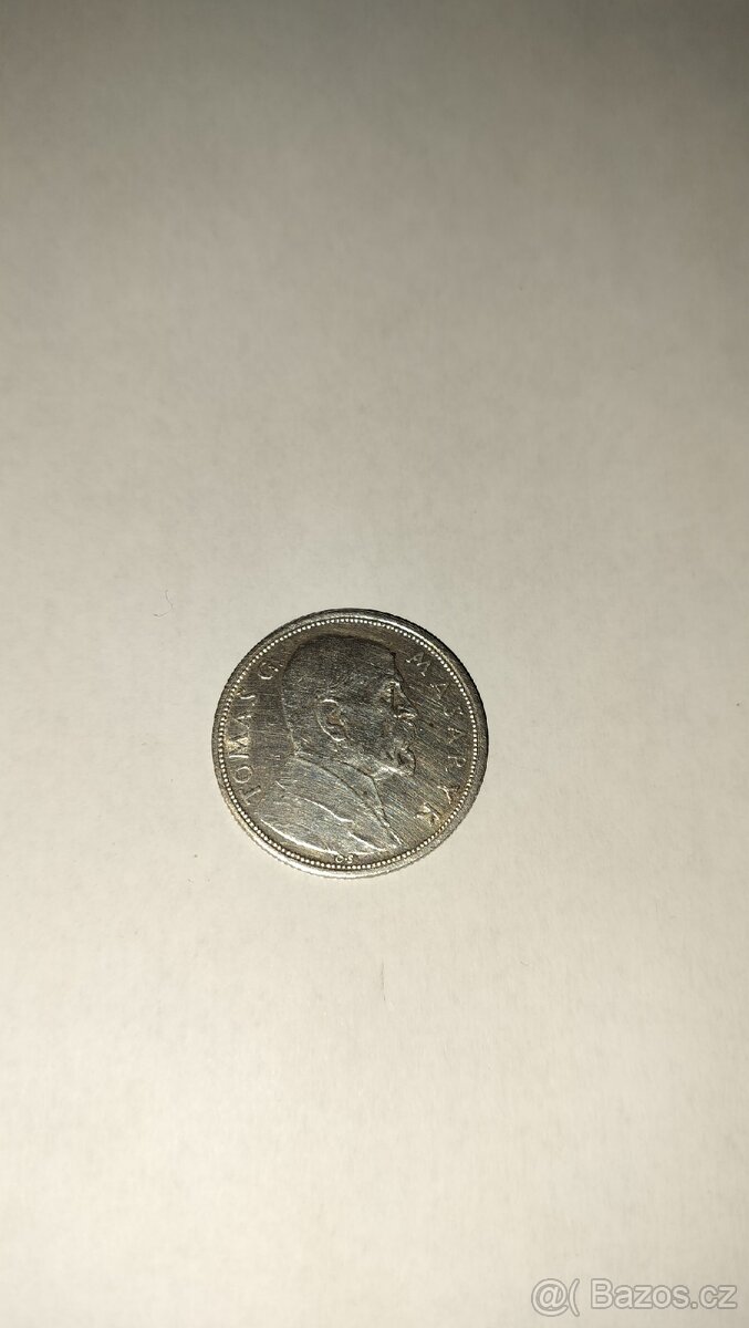 10 Kč 1928 T. G. Masaryk (stříbro) - 2