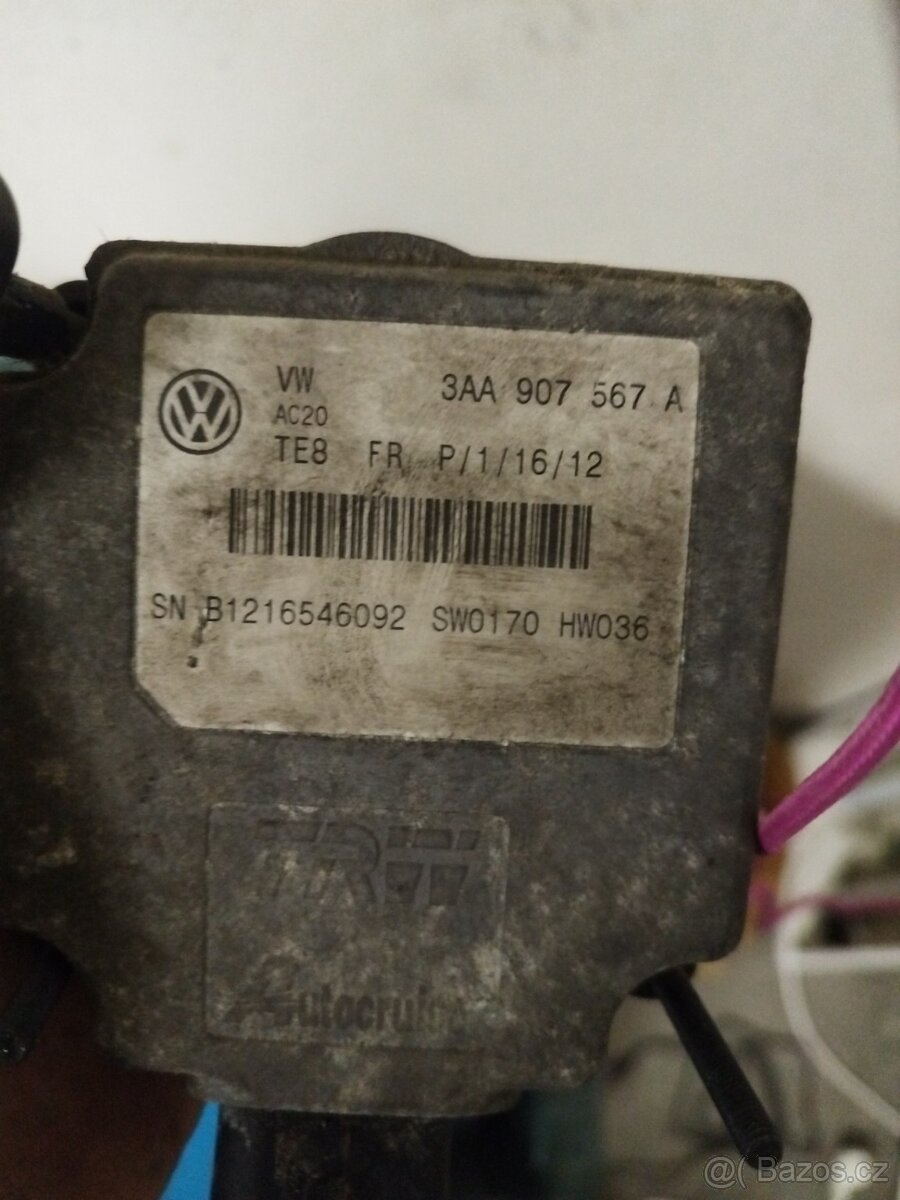 VW Passat B7 ACC radar – 3AA 907 567 A – originál - 2