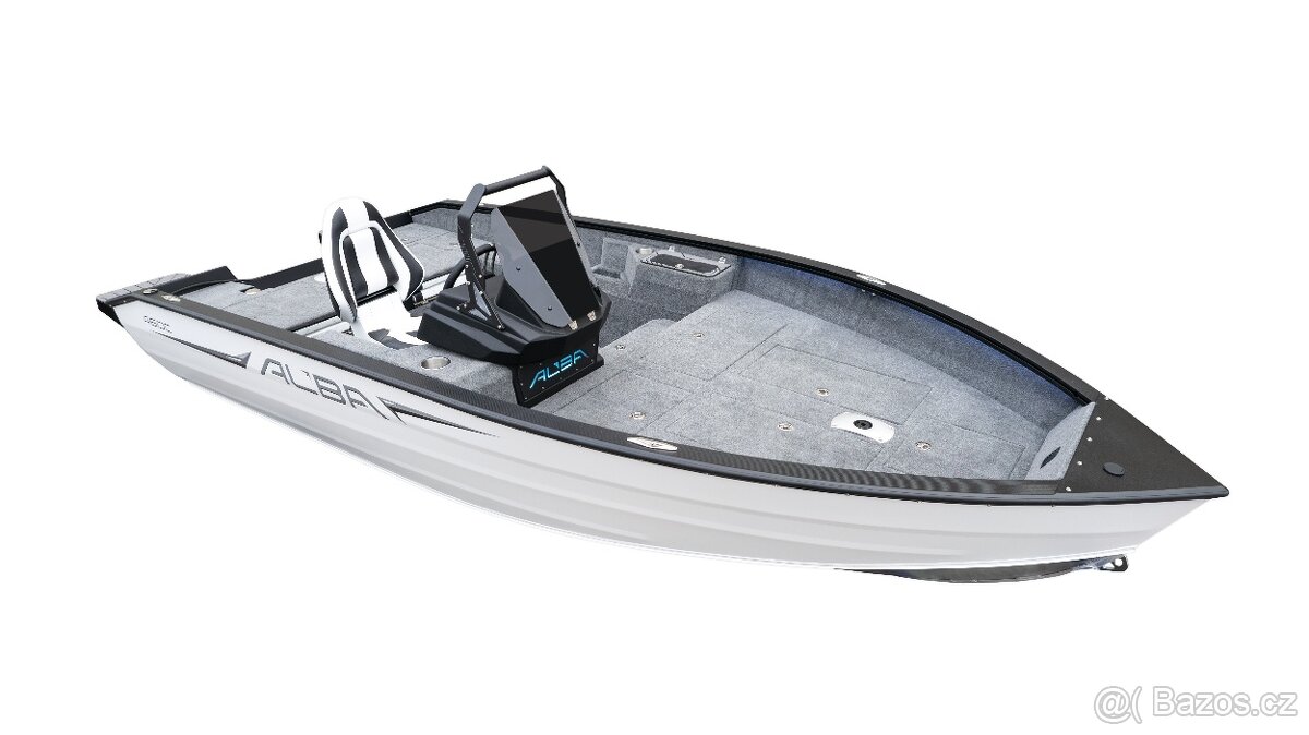 Prodám špičkový rybářský hliníkový člun ALBA 460 C - 2