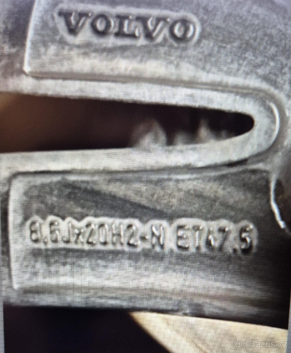 Originální ALU kola Volvo 20 palců R-design - 2