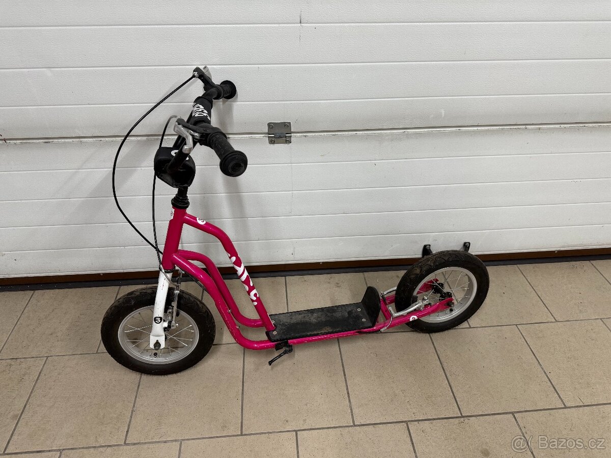 Dětská koloběžka růžová - 2