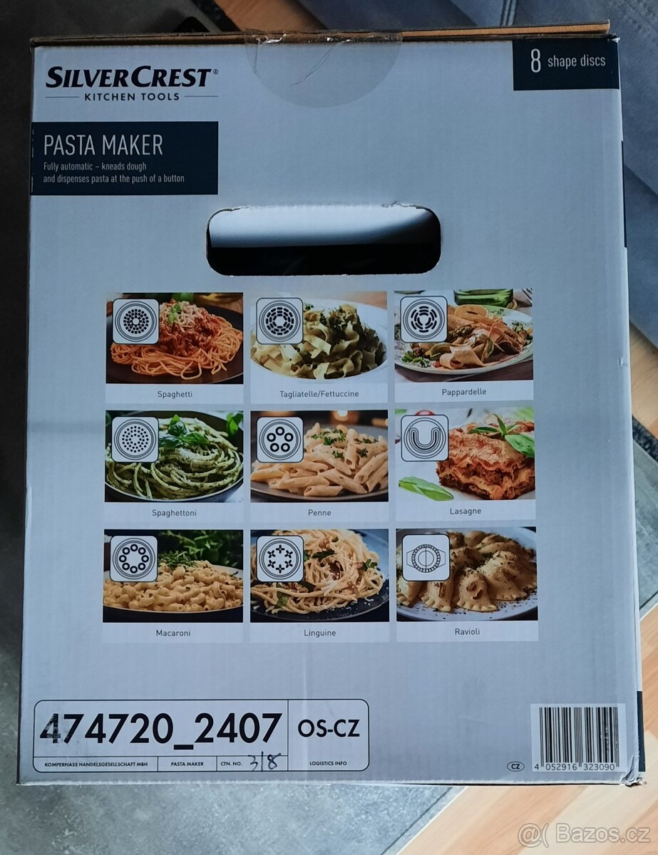 Nový elektrický strojek na těstoviny SILVERCREST - 2