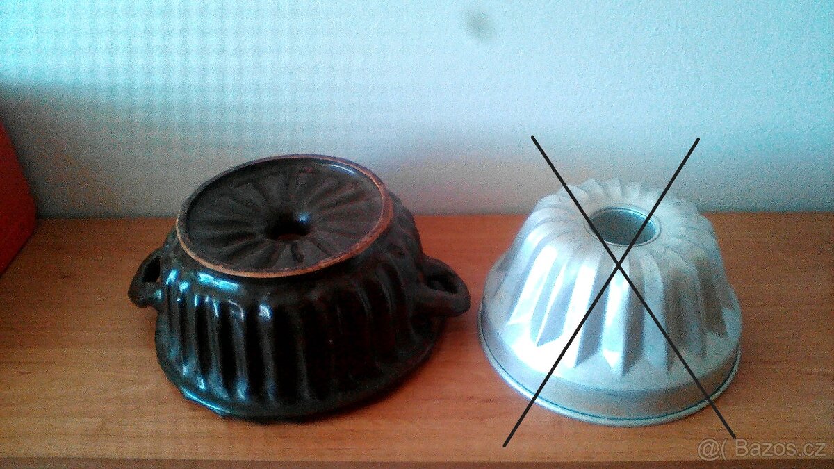 Formy (retro) - na bábovku, srnčí hřbet, beránka - 2