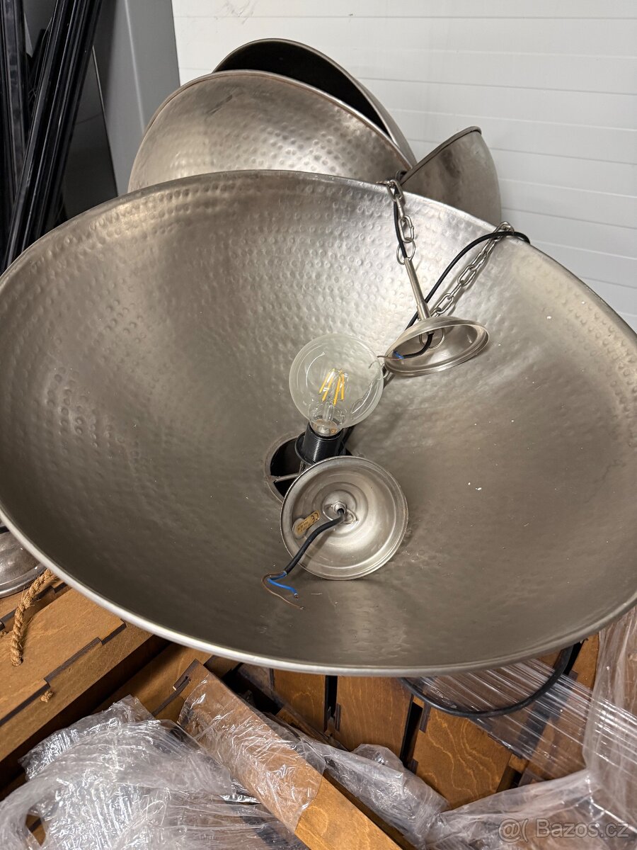Industriální ocelová světla - 2