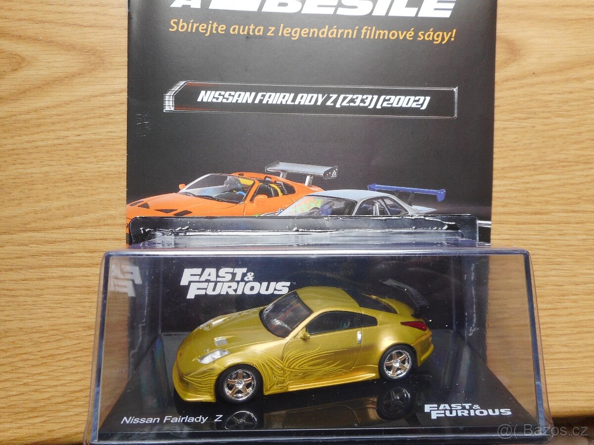 Modely aut Rychle a zběsile - 2