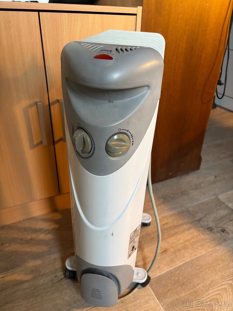 Olejový radiátor EWT 1500 W 7 žeber - 2