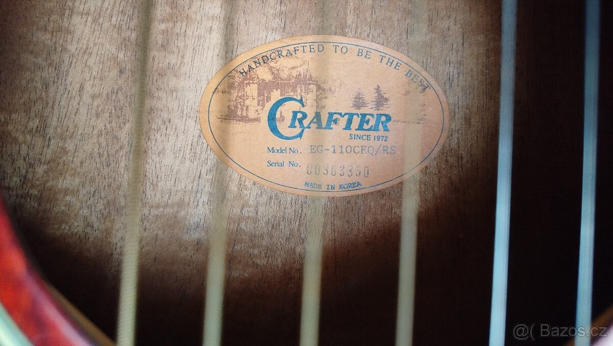 Crafter EG-110CEQ/RS - elektroakustická kytara - 2