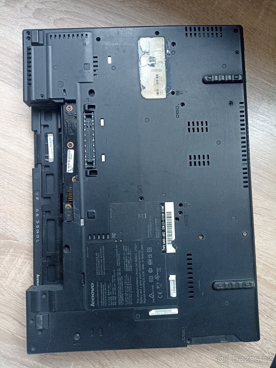Lenovo ThinkPad T61p na náhradní díly - 2