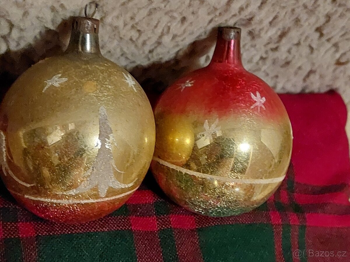 Retro vánoční koule - 2