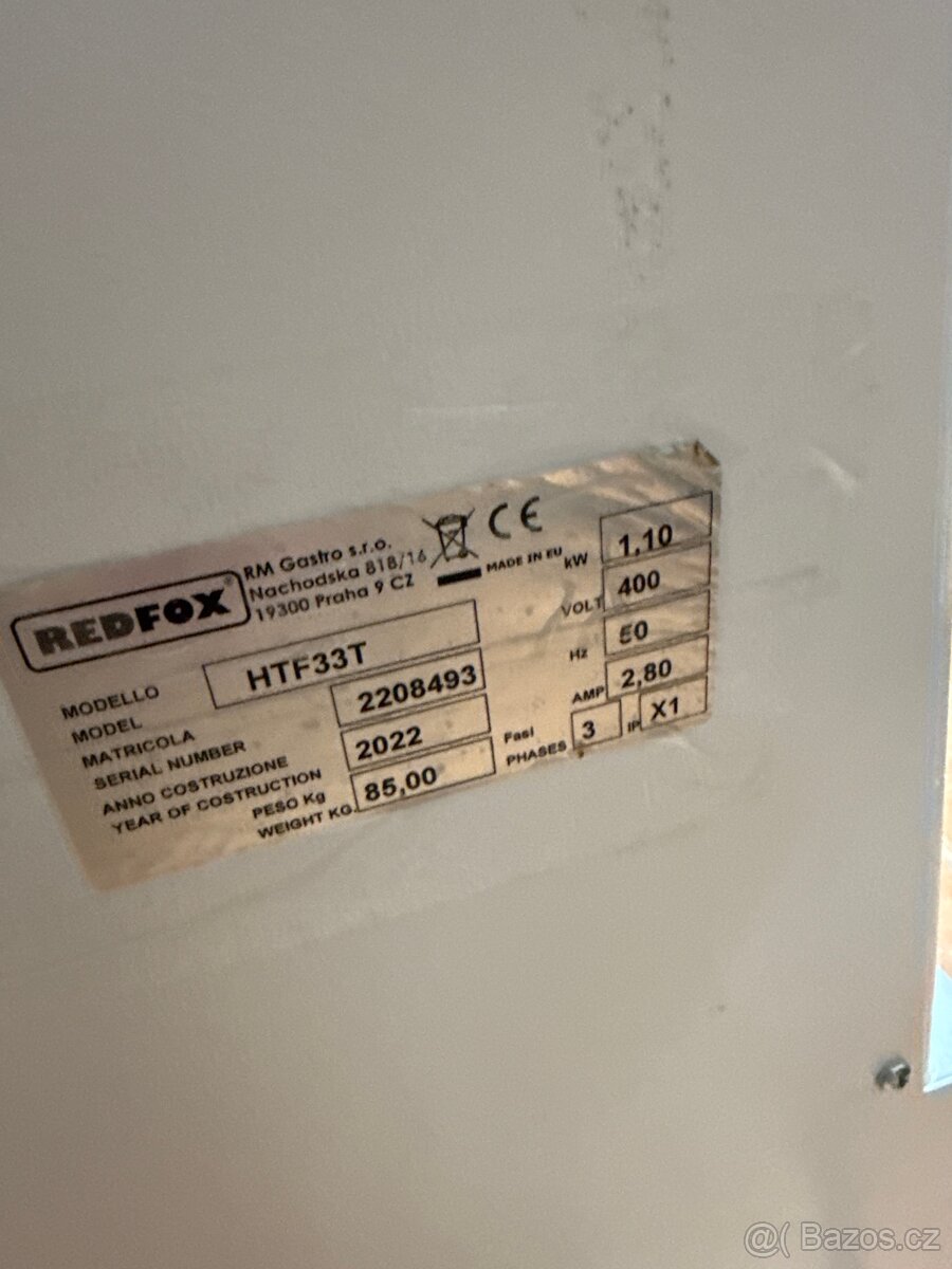 Hnětač těsta Redfox HTF 33T - 2