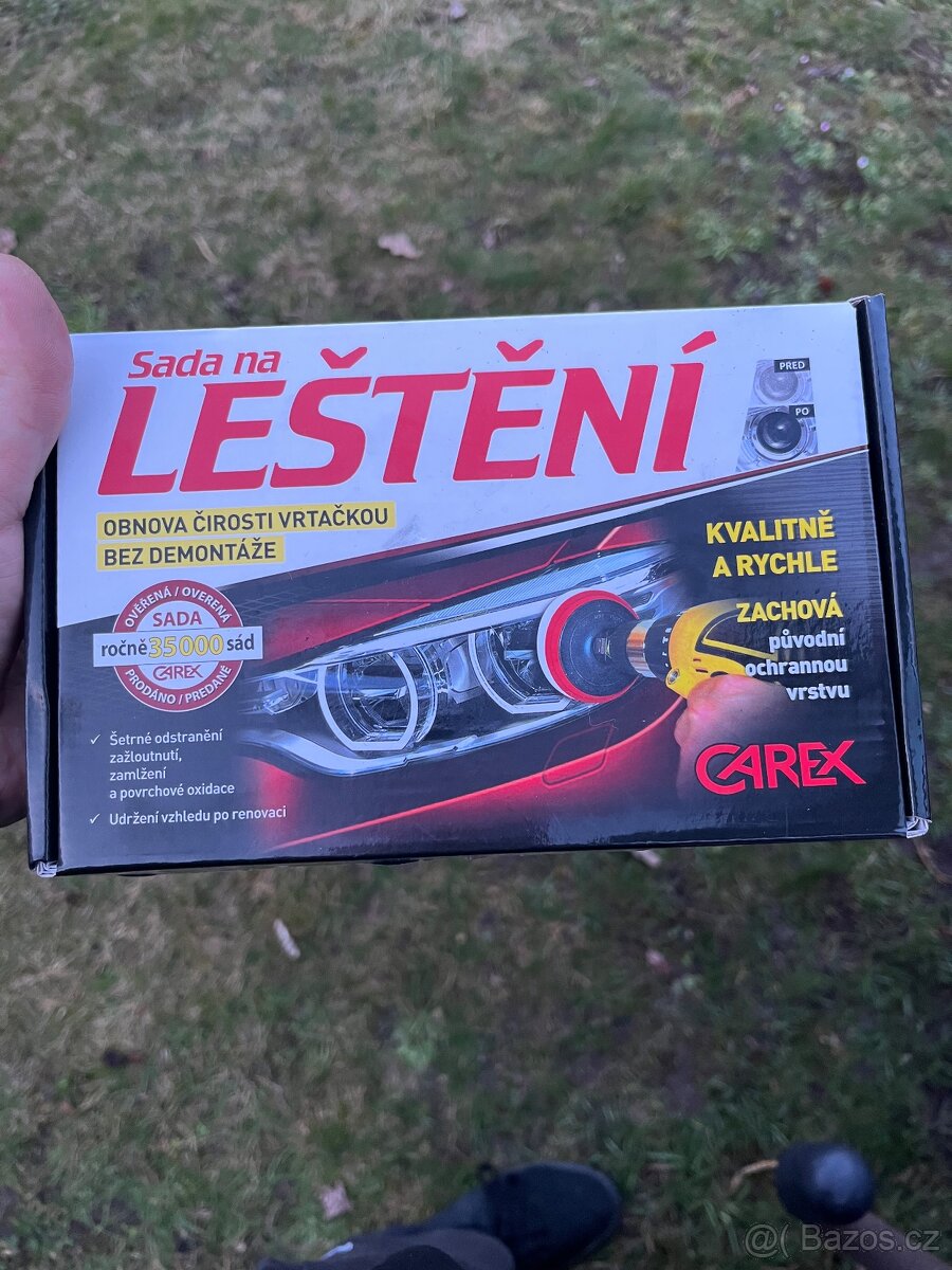 Leštička, sada na leštění světel - 2