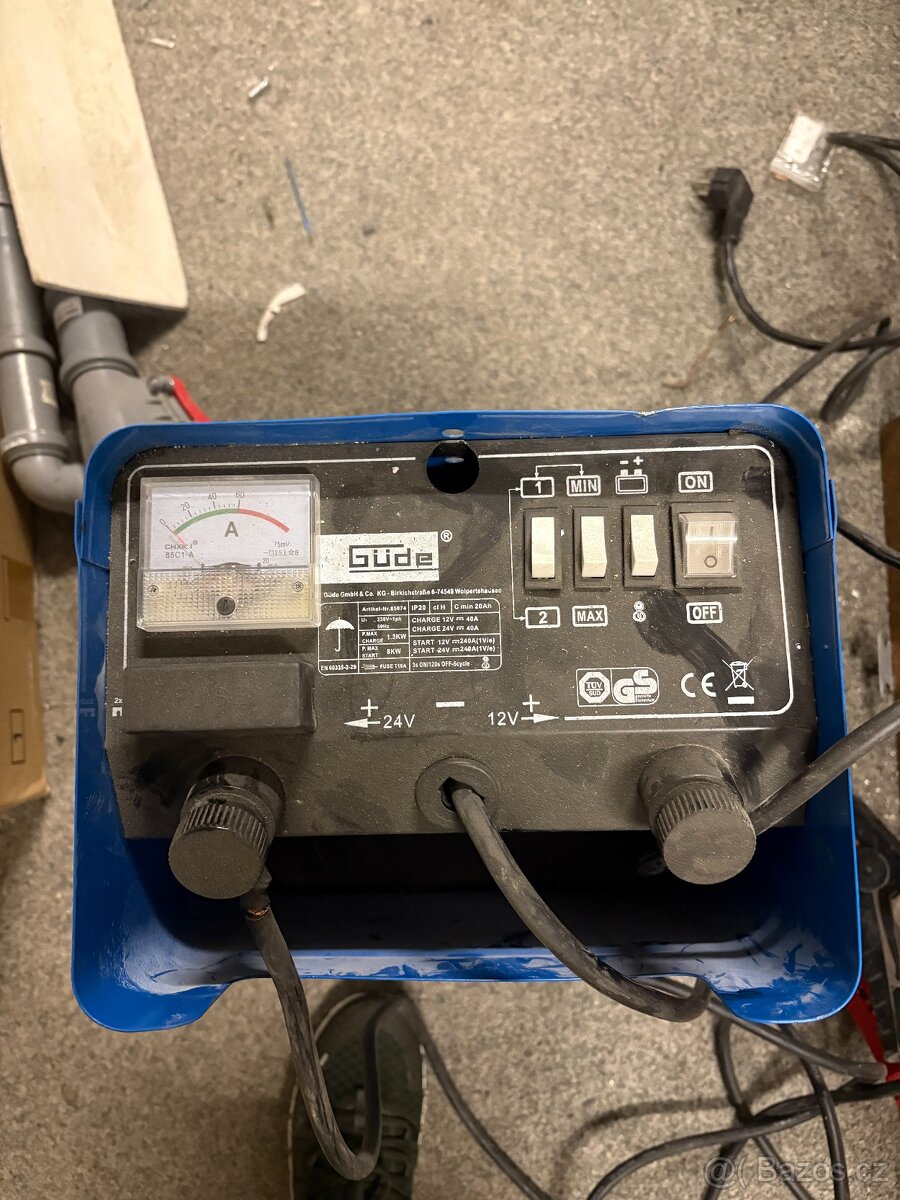 Autonabíječka 12/24V - 2