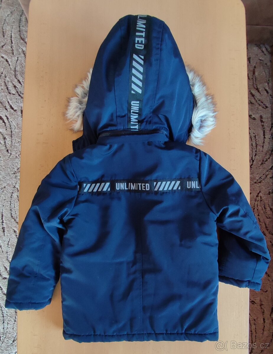 Dětská zimní bunda vel. 104/110 - 2