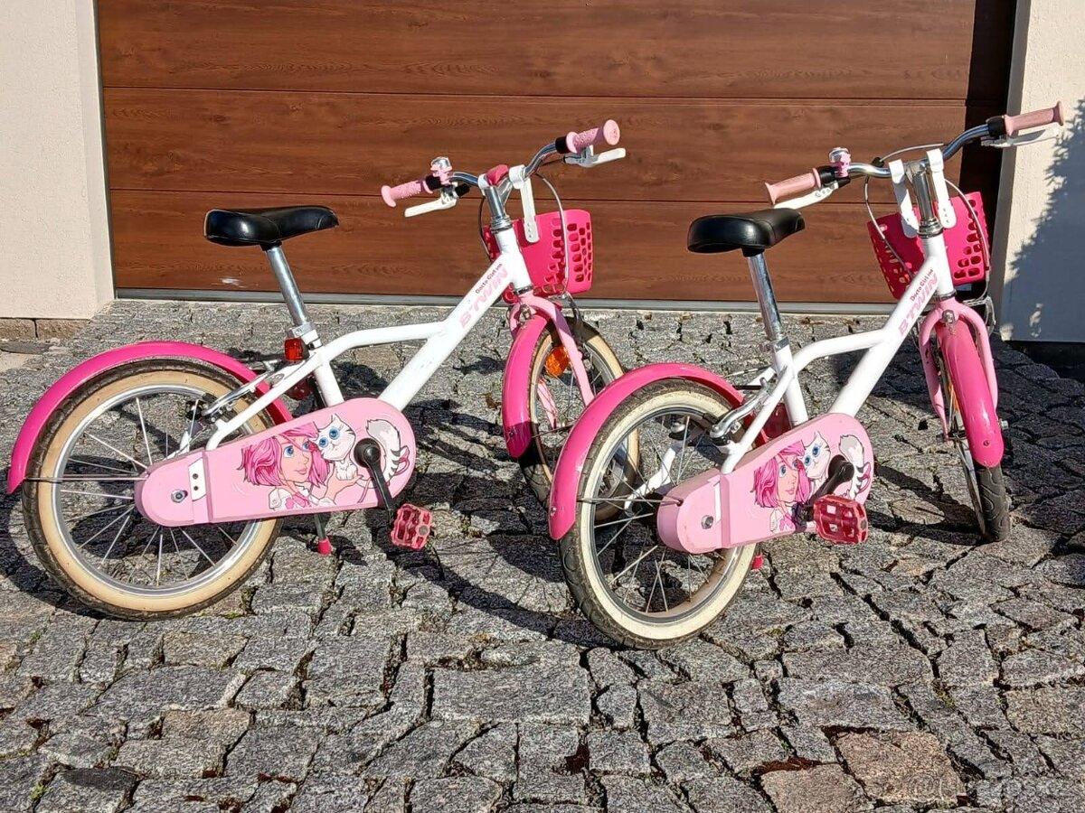Dětská kola dívčí 16" btwin - 2