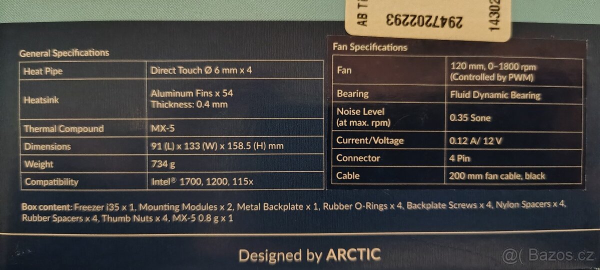 Arctic Freezer i35 - 2