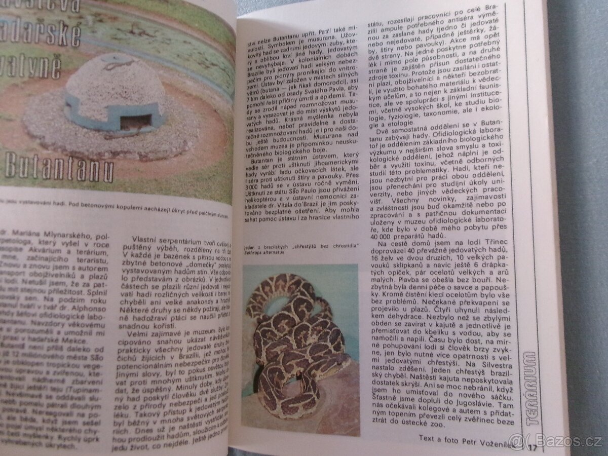 Magazín Akvárium terárium. - 2