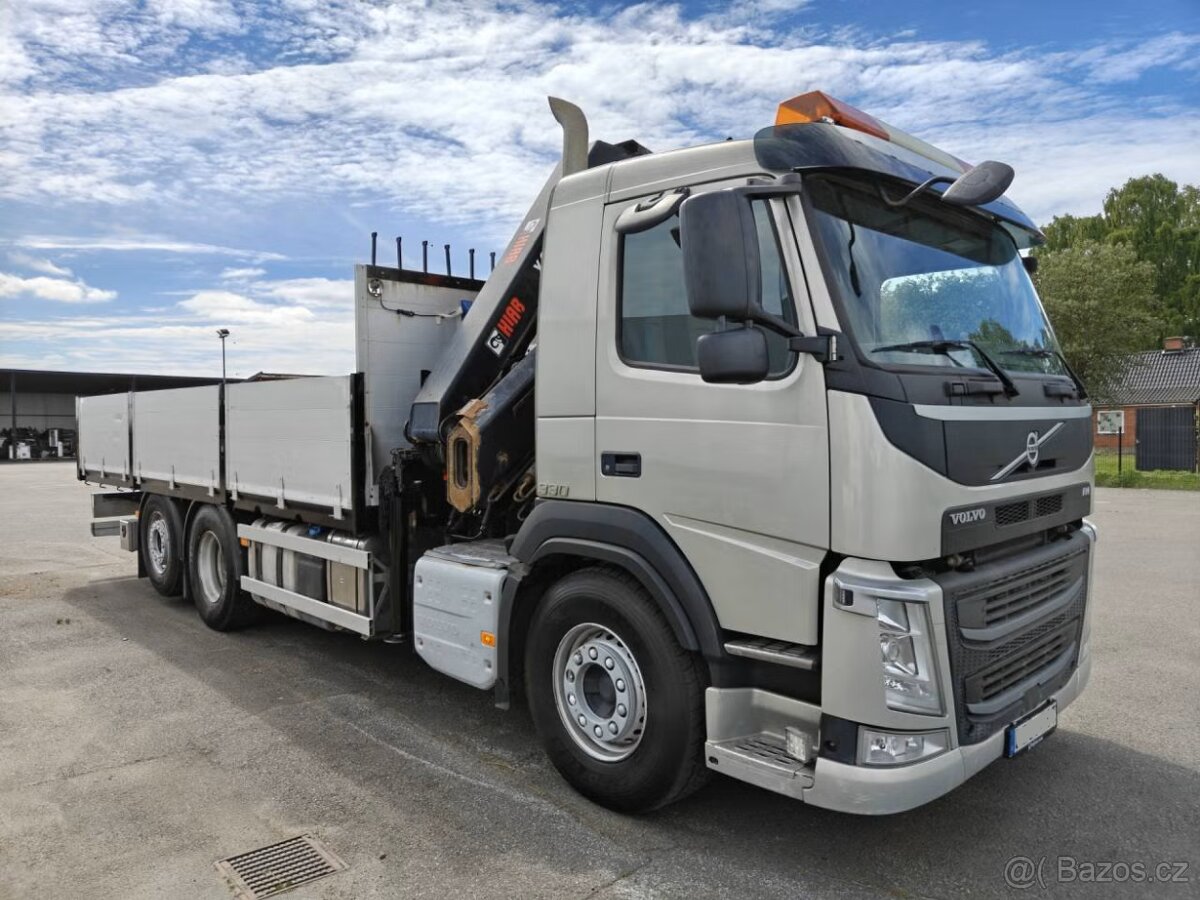 Volvo FM valník s hydraulickou rukou - 2