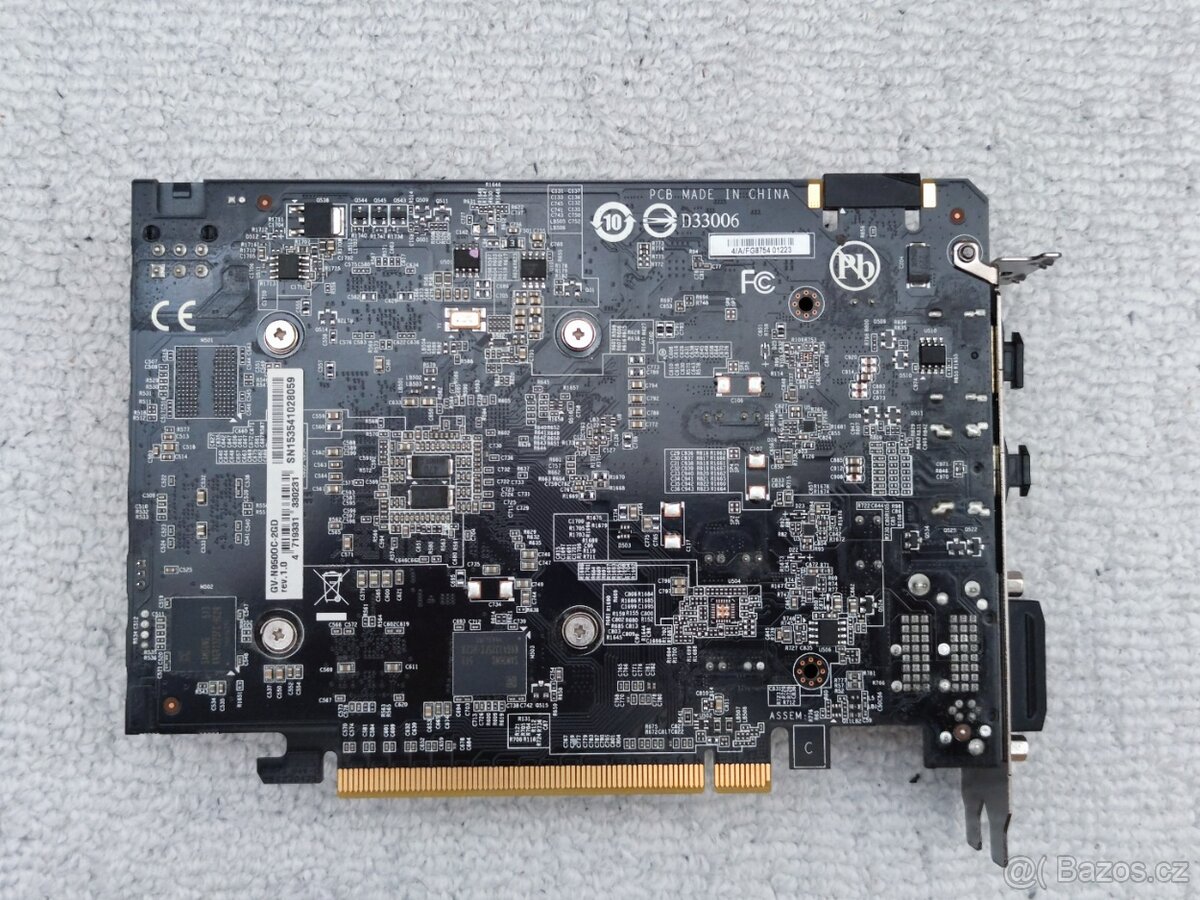 Gigabyte GeForce GTX 950 OC 2GB - 2