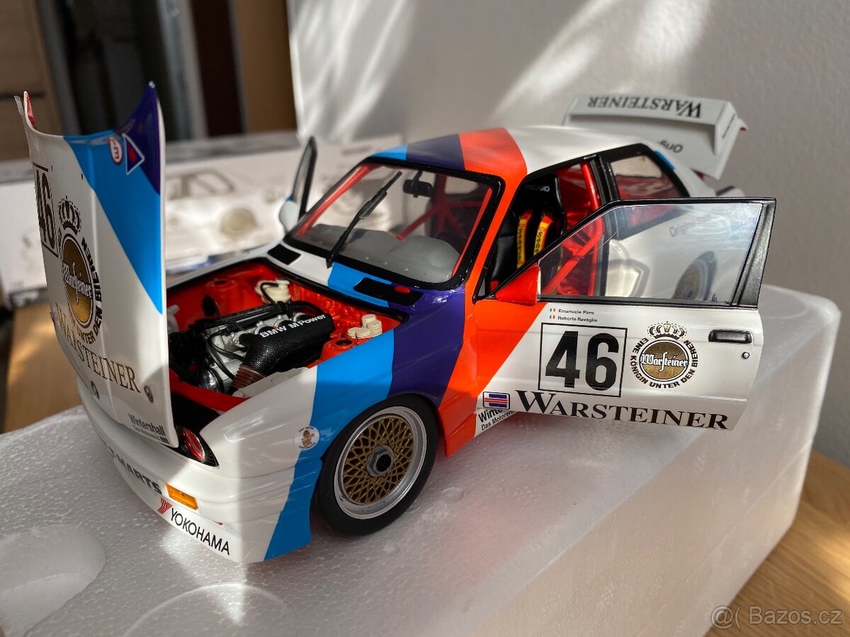 BMW M3 #46 Ravaglia/Pirro WTCC 1987 1:18 Minichamps