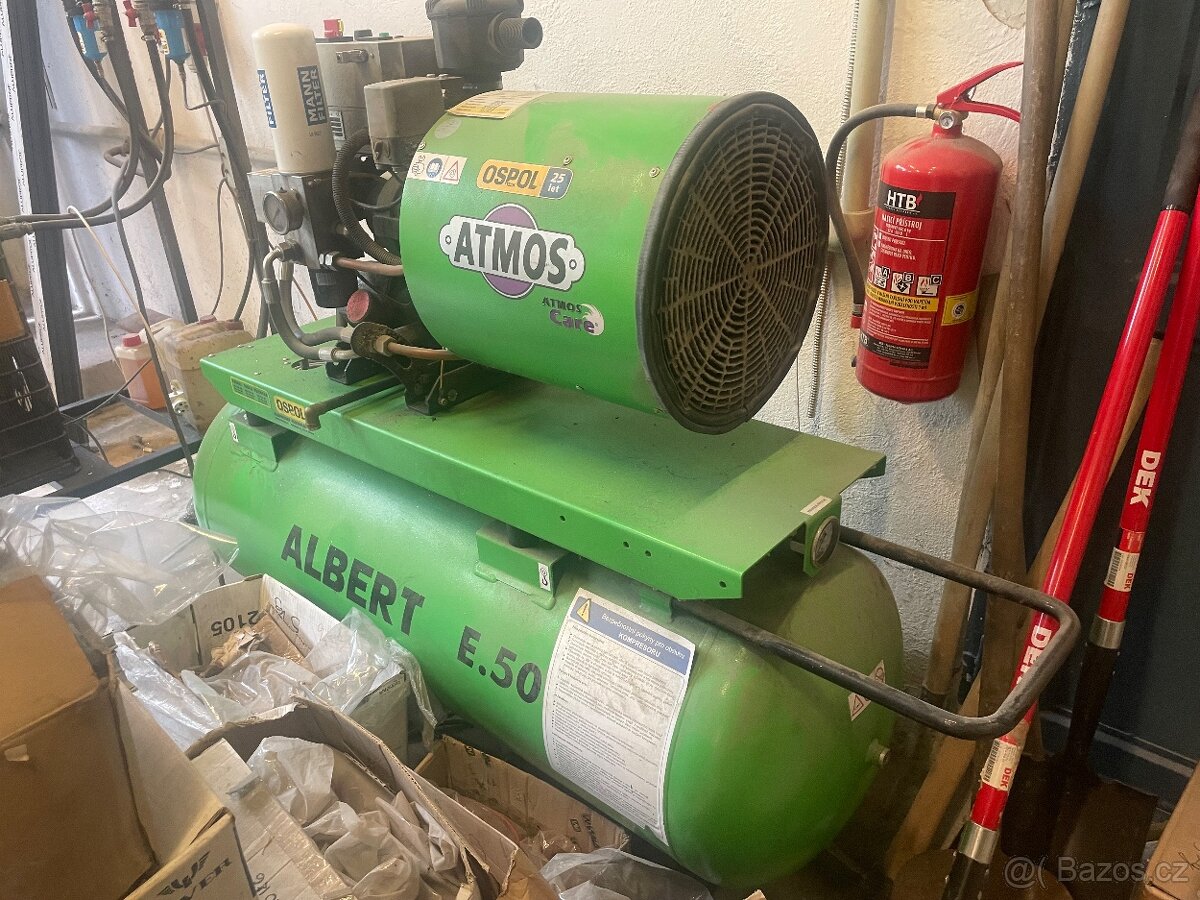ATMOS ALBERT E.50-10bar, 3-20 kW šroubový kompresor - 2