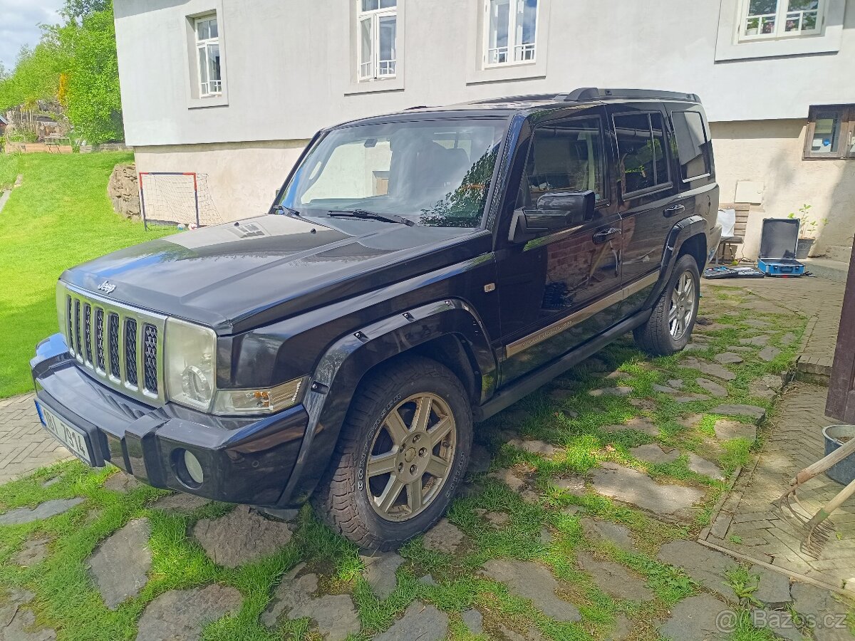 Jeep Commander 3.0 V6 CRD 160kw - tažné na 3,5T 7 míst