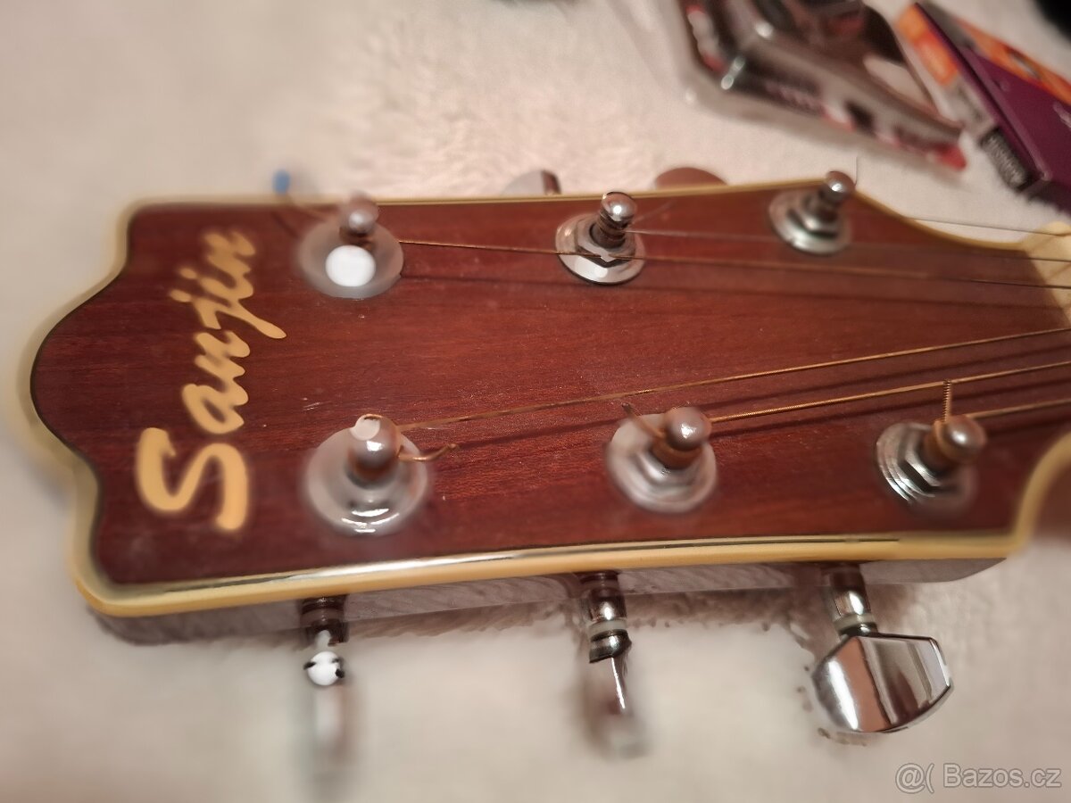 Akustická kytara Sanjin ADG 300 masiv - 2