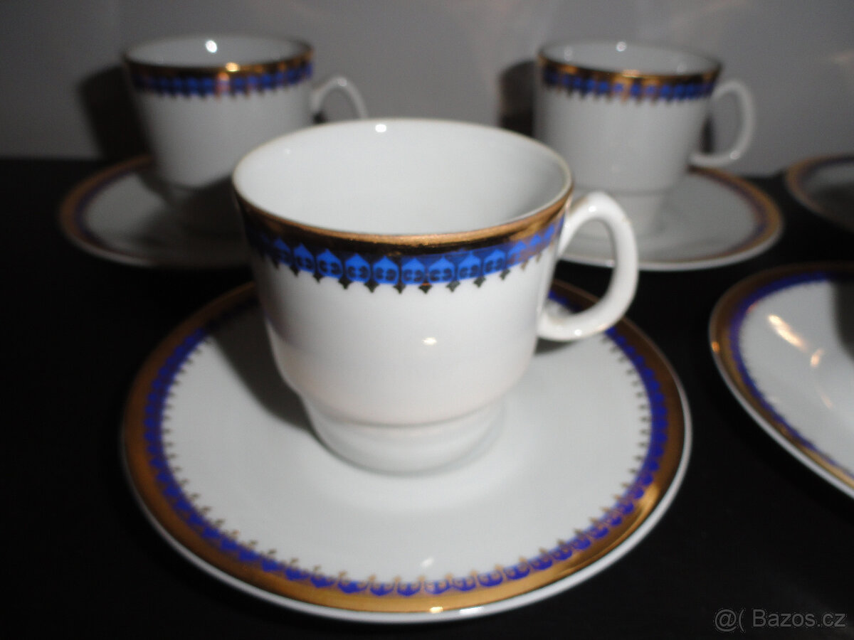 Mokka hrnečky s podšálky EPIAG K.Vary - 2