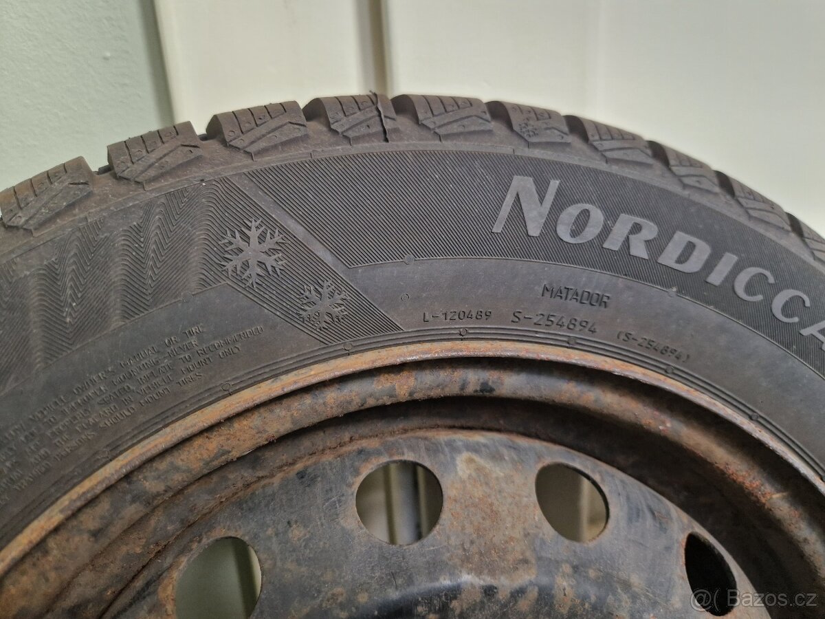 Prodám zimní PNEU MATADOR NORDICCA R14 - 2