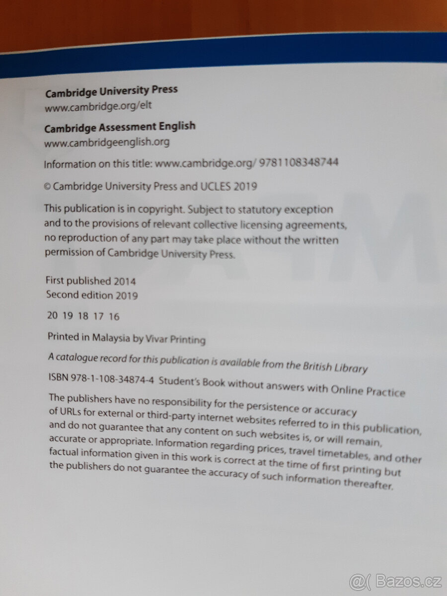 Cambridge Compact A2 Student's book without answers - 2